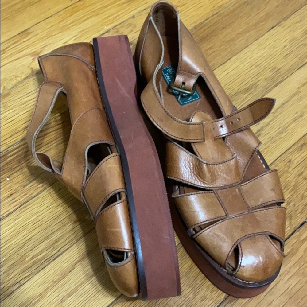 Polo Ralph Lauren platform sandals